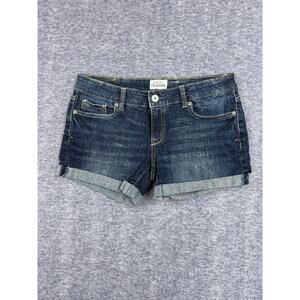 Aeropostale Dark Wash Jean Shorts Women's Juniors Size 7/8 Reg